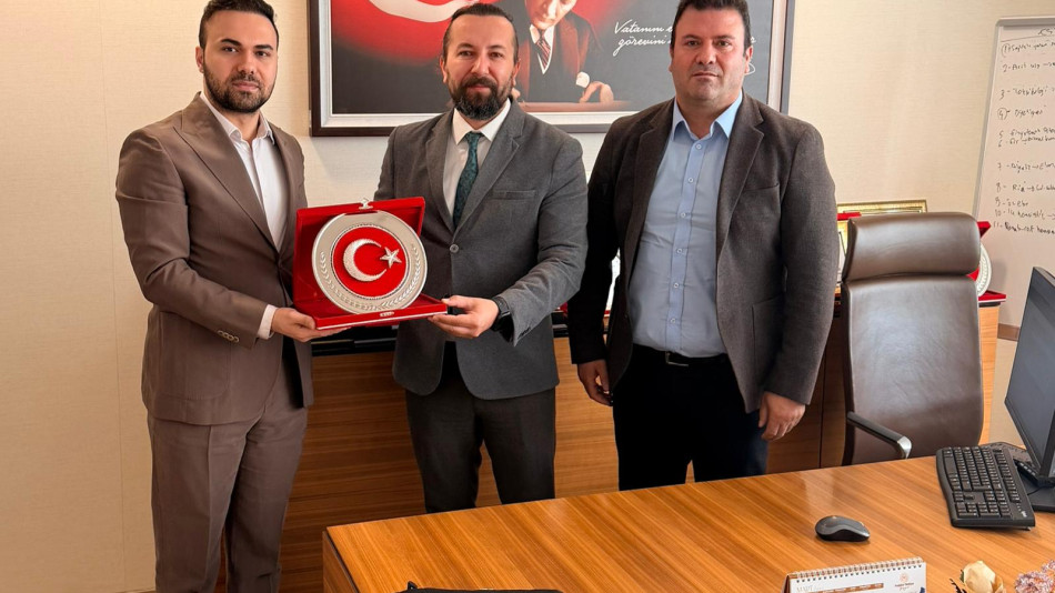 SAĞLIK BAKANLIĞI EĞİTİM VE SERTİFİKASYON DAİRE BAŞKANI UZM. DR. ERKAN SANMAK'A ZİYARET